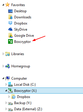 Boxcryptor drives - Encrypting Your Dropbox, SkyDrive, Box, or Google Drive On The Fly