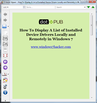 image thumb87 - dotEPUB Turns Any Webpage into An eBook in ePub Format