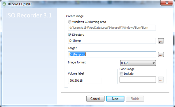 image thumb102 - Create An ISO Image for Any Disc or Folder Right From Windows Explorer Context Menu