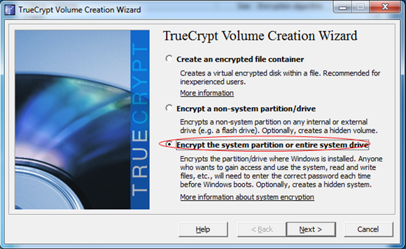 image thumb29 - How To Use TrueCrypt To Encrypt The Whole Windows System