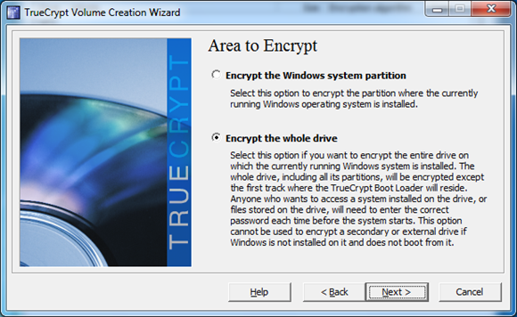 image thumb31 - How To Use TrueCrypt To Encrypt The Whole Windows System