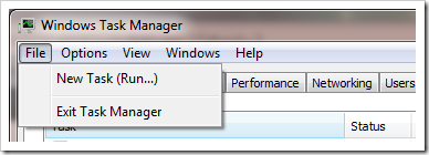 new task thumb - How To Restart Windows Explorer The Proper Way