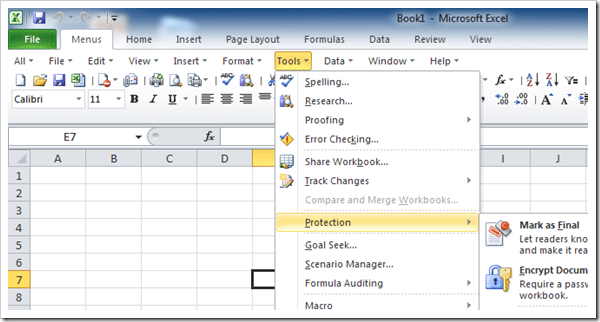 image thumb3 - 2 Tools to Get Classic Menu and Toolbars back in Microsoft Office 2007/2010 Ribbon