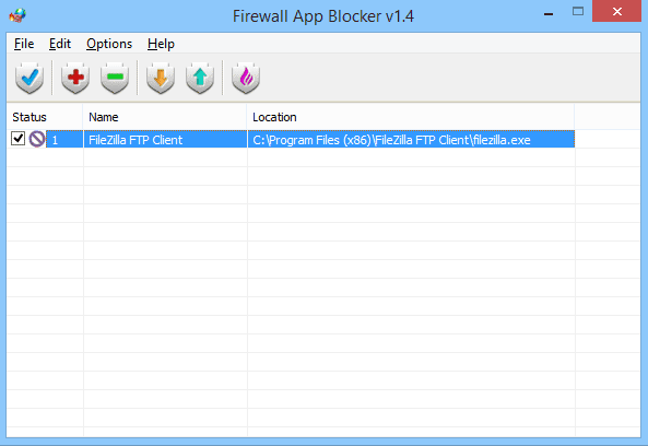 Firewall App Blocker v1.4 2014 09 24 15 41 22 - Easily Blocking Application in Windows Firewall with Firewall App Blocker