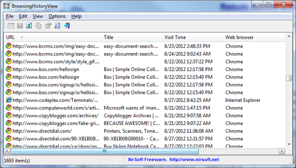 BrowsingHistoryView 2012 08 29 09 33 40 thumb - List Your Browsing Histories from IE, Firefox, Chrome, and Safari At Once with BrowsingHistoryView