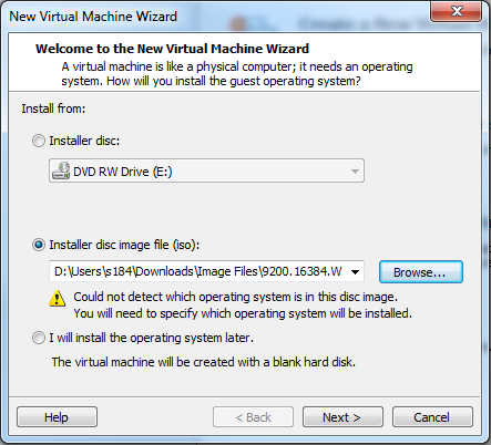 Windows 8 VMware Player set up  1 thumb - Installing Windows 8 in A Virtual Environment with VMware Player