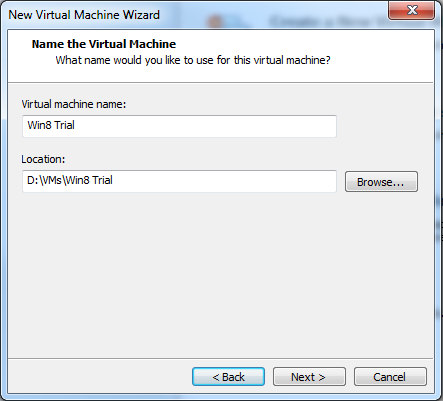 Windows 8 VMware Player set up  3 thumb - Installing Windows 8 in A Virtual Environment with VMware Player