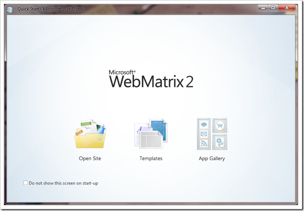 2012 09 07 1729 thumb - WebMatrix 2 Is An All-In-One Web Development Toolkit For Windows