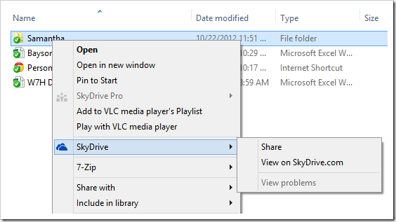 SkyDrive Share thumb - How To Use SkyDrive's New Selective Sync and Share Feature
