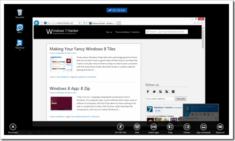 Windows 8 App TeamViewer Touch remote access thumb - Windows 8 App: TeamViewer Touch
