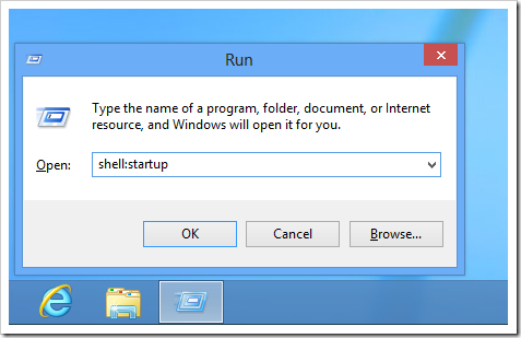 Windows 8 Shell startup thumb - Where is the Startup Folder in Windows 8 and How To Easily Access to it?