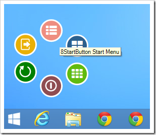8StartButton start thumb - 8StartButton Brings A Different Start Menu in Windows 8