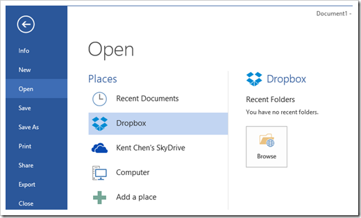 Word File thumb - How To Integrate Dropbox and Google Drive into Microsoft Office 2013 [updated for Windows 8.1]