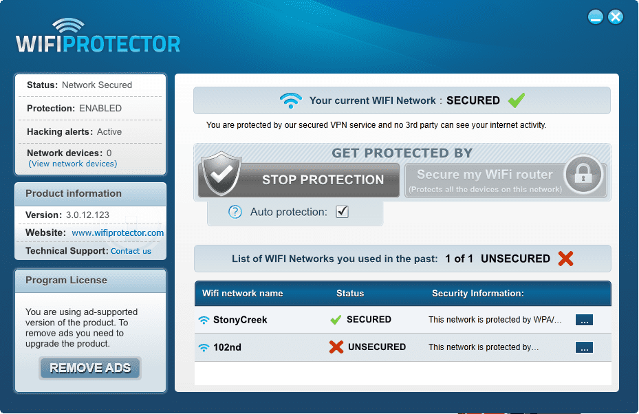 wifi protector vpn