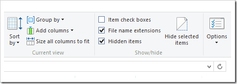 Windows Explorer View Show Hide thumb - 10 File Explorer Tips You May Not Know You Can Do in Windows 8.1