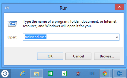 Win+R Taskschd to start Task Scheduler - Windows Trick: How To Make Your Computer To Speak Out Time At Every Hour