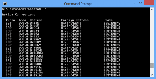 Troubleshooting Network Connections with Command Line Netstat ...