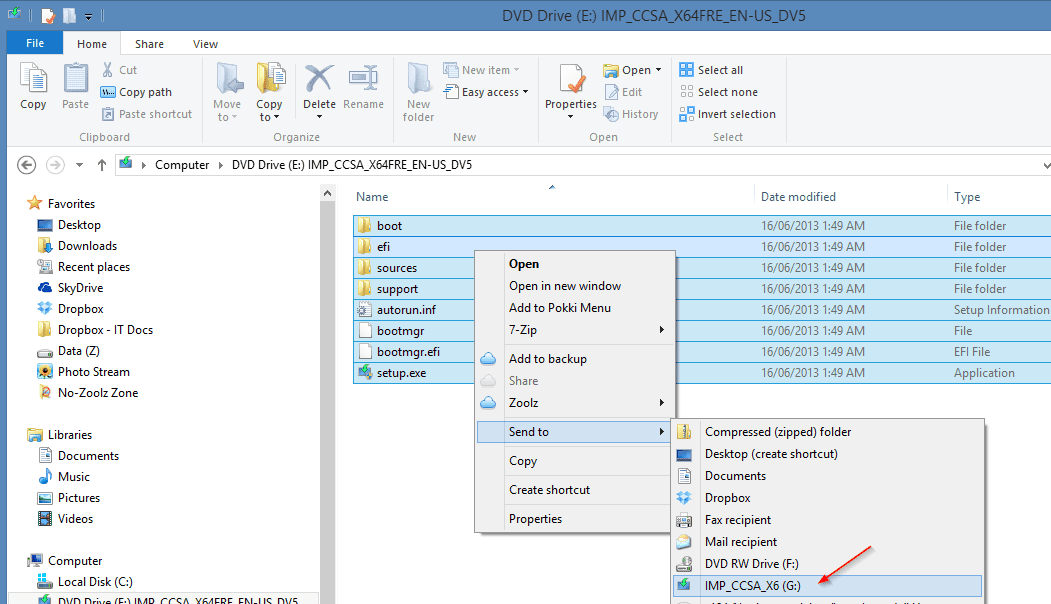 How Make UEFI Bootable USB Flash Drive to Install Windows 8 - NEXTOFWINDOWS.COM