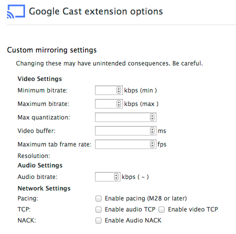 Hidden Chomecast Settings thumb - Streaming Anything with Chromecast On Windows - Tips and Tricks