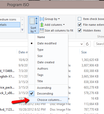 additional sort by time thumb - How To Keep Folder Show Top Always Before Files When Sort By Date In Windows 8