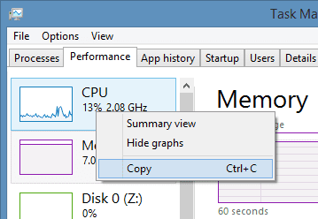Task Manager Performance Copy - 10 Windows 8.1 Task Manager Features You May Not Know