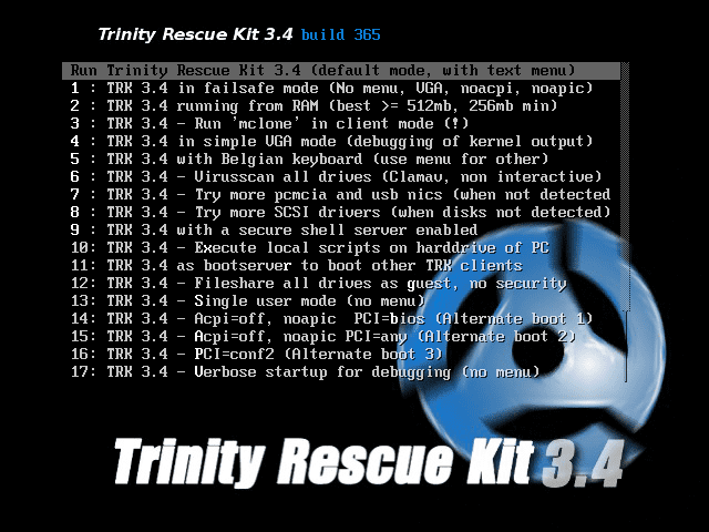 tiny rescue - Top Five Live CDs For Hacking A Windows Machine