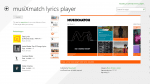 MusiXmatch 1 150x84 - The Best Music Lyrics Player on Windows Phone and Windows 8 Tablets
