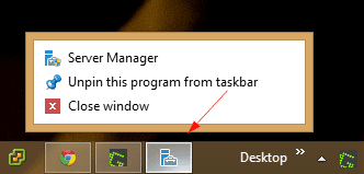 Server Manager on Taskbar - Remote Manage Your Servers on Windows 8.1 with Remote Server Administration Tools (RSAT)