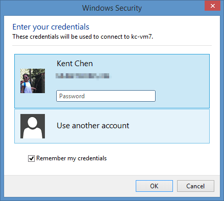 Windows Security 2013 12 12 12 26 25 - How To Save Password in A Remote Desktop Connection in Windows 8