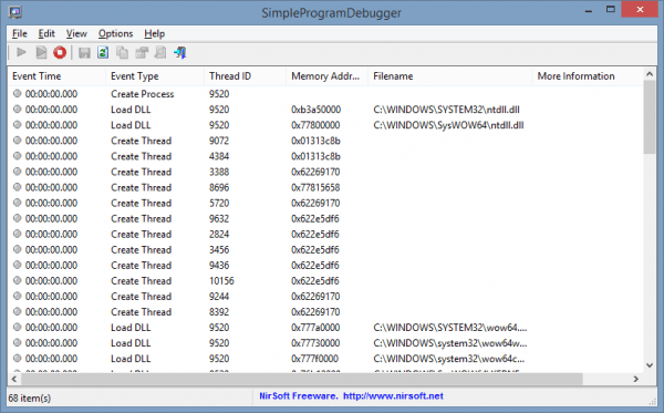 SimpleProgramDebugger 2014 01 30 16 16 32 600x373 - Simple Program Debugger