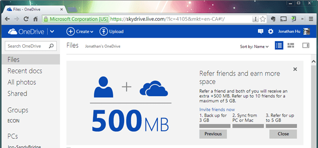 2014 02 19 0509 thumb - Microsoft's OneDrive Is Here - A Rebranded Version of SkyDrive Cloud Storage and More