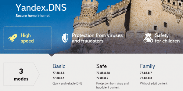 Yandex.DNS 2014 02 19 10 45 37 600x298 - Arguably The Safest Way to Surf Web Without Being Attacked