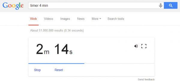 timer 4 min Google Search 2014 02 17 10 49 01 600x279 - Quick Search Tip: A Live Timer on Google
