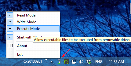 USB Flash Drives Control options - How To Control Read Write Execute Mode on USB Drives in Windows