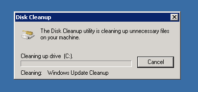 Disk Cleanup Cleaning - How To Clean Up WinSxS Folder on Windows 2008 R2 to Gain More Disk Space