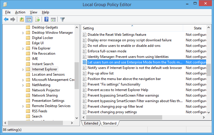 Local Group Policy Editor 2015 04 14 14 17 11 - What is Enterprise Mode in IE 11 and How To Enable it in Windows 8.1 and 10