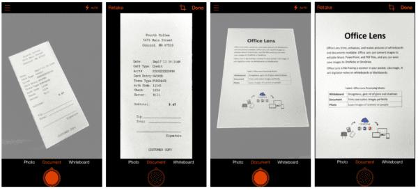 Office Lens 1 v2 600x273 - How To Print Documents From Microsoft Office Lens - via iOS/Android App