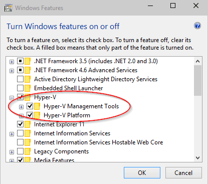 How To Enable or Disable and Configure Use Hyper-V on Windows 10