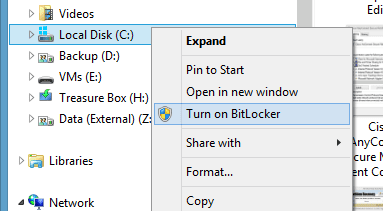 Turn on BitLocker - How To Use BitLocker Encryption on Computer without TPM