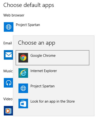 change default app to Chrome in windows 10 - How To Set Default Apps in Windows 10