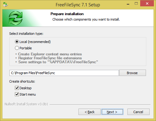 FreeFileSync 7.1 Setup 2015 06 14 22 38 24 - FreeFileSync To Do Folder Comparison and Synchronization