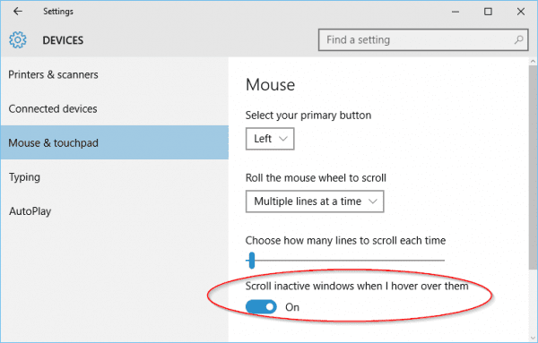 Settings Devices 2015 07 07 11 52 13 600x383 - Turn On/Off Scroll Inactive Window Under Mouse Cursor in Windows 10