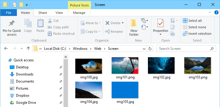 Where Are Desktop Wallpapers and Lock Screen Backgrounds Stored in Windows  10 