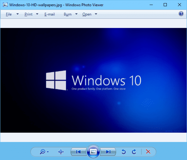 Windows Photo Viewer 600x514 - How To Set Windows Photo Viewer as Default Photo App in Windows 10