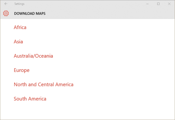 Settings Offline maps download maps 600x410 - How To Download And Save Maps for Offline Use in Windows 10