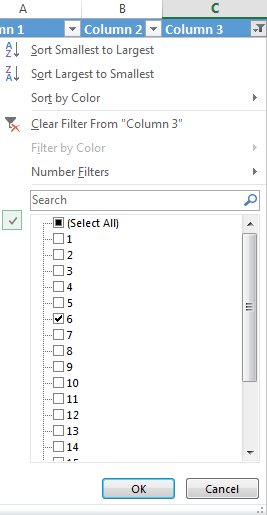 2015 12 29 1330 - Excel How To Clear All Table Header Filter At Once