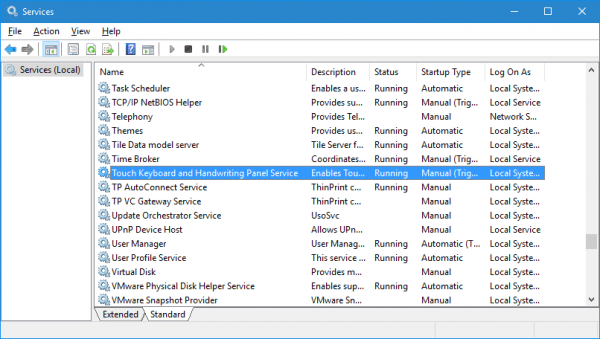 Services Touch Keyboard 600x339 - How To Disable the On-Screen Touch Keyboard in Windows 10