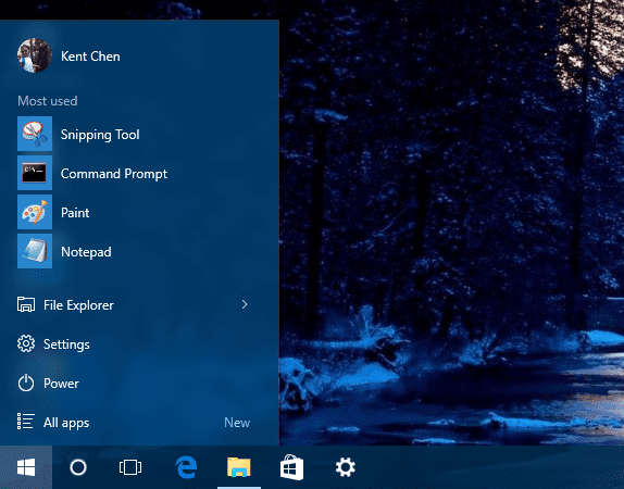 Windows 10 slimmed Start menu - Windows 10 Quick Tip: How To Remove Live Tiles to Make A Smaller Start Menu