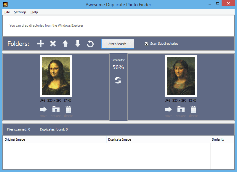 The Awesome Duplicate Photo Finder - Next of Windows