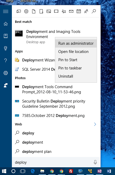 Launch Deployment and Imaging Tools 1 - How To Build A Windows 10-based WinPE USB Bootable Drive